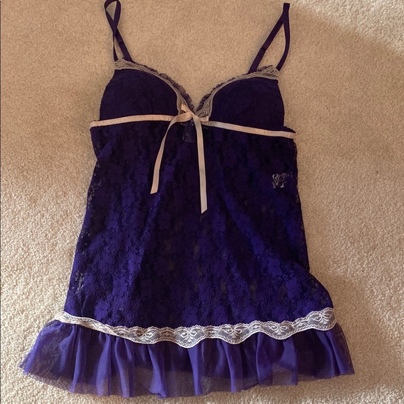 Linea Donatella Other - Linea Donatella Lacey lingerie medium faux pink